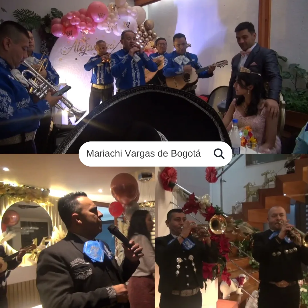 Serenata de cumpleaños en Bogotá con Mariachi Vargas de Bogotá